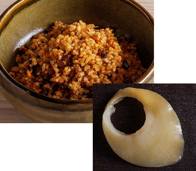 フカヒレ,炒飯